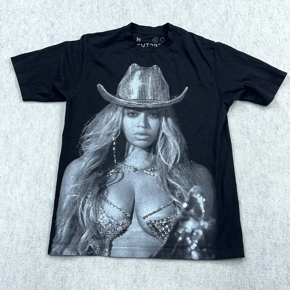 Beyonce Renaissance Tour Shirt Adult Medium Tee Cowgirl Official Merch RWT 2023